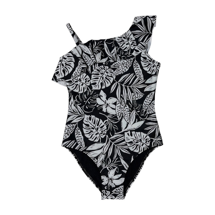 Member's Mark Girls Fully Lined Asymmetric One-Piece Swimsuit