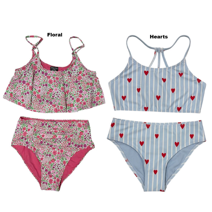 Member’s Mark Girls Fully Lined 2 Piece Moderate Coverage Swimsuit