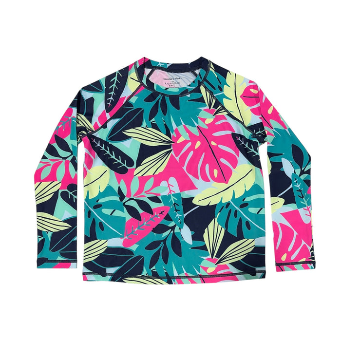 Member's Mark Girl's UPF 50+ Long Sleeve Crew Neck Rashguard