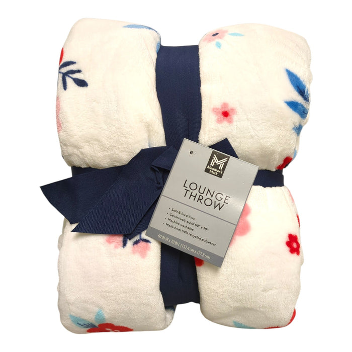 Member's Mark Oversized & Luxuriously Soft Seasonal Lounge Throw, 60" x 70"