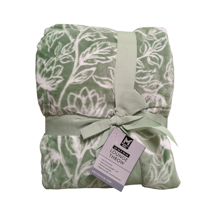 Member's Mark Oversized & Luxuriously Soft Seasonal Lounge Throw, 60" x 70"