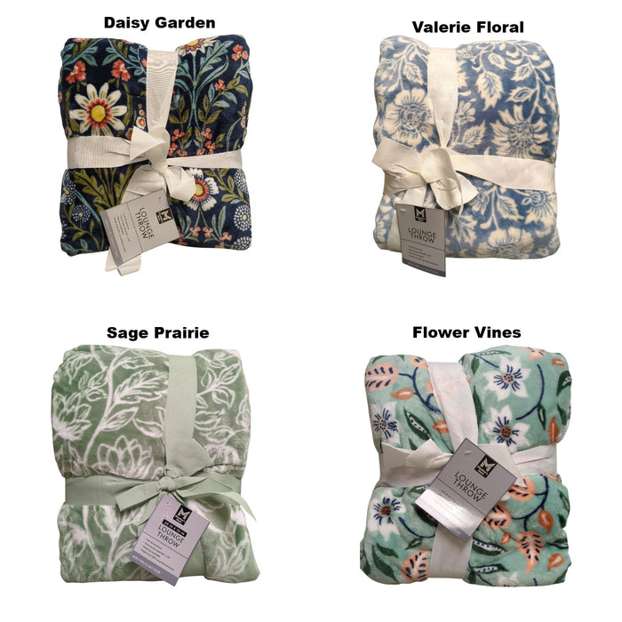 Member's Mark Oversized & Luxuriously Soft Seasonal Lounge Throw, 60" x 70"