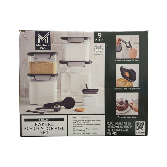Member's Mark Airtight Tritan Bakers Food Storage Set, 9pc