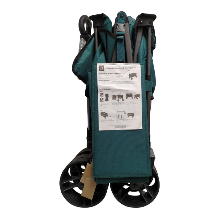 Member's Mark All Terrain Folding Wagon, 300LBS Capacity, Green
