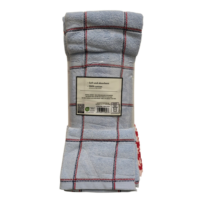 Member's Mark Super-Absorbent 100% Cotton Kitchen Towel Set, 8pc