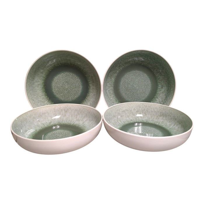 Member's Mark 4-Piece Stoneware Reactive Pasta Bowl Set
