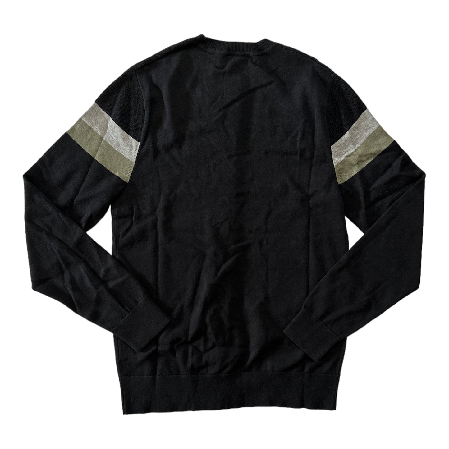 Nautica Men's Lightweight Soft & Comfortable Crewneck Knit Striped Sweater