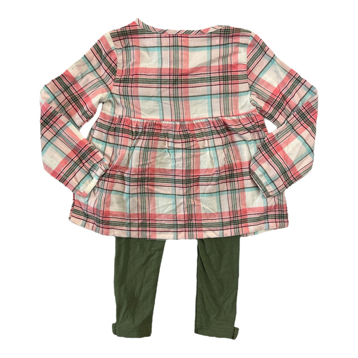 Carter's Girl's 2-Piece Long Sleeve Top & Legging Playwear Set