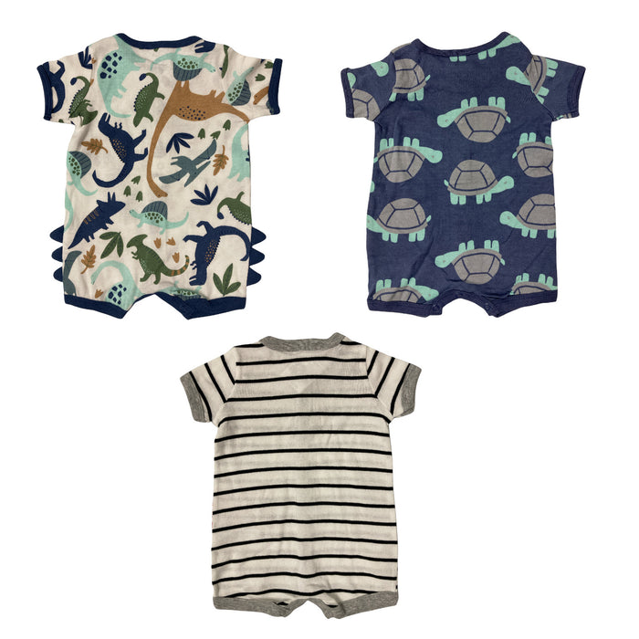 Carter's Boy's Cute & Lightweight All Cotton Romper