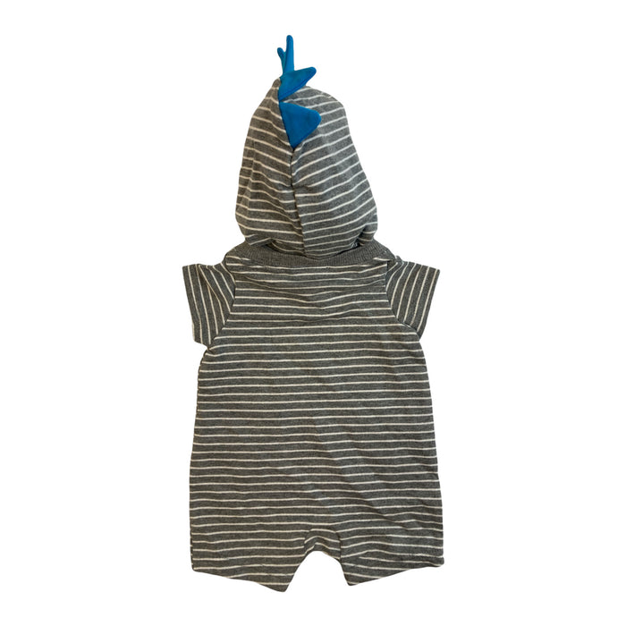 Carter's Boy's Cute Hooded Cotton Romper