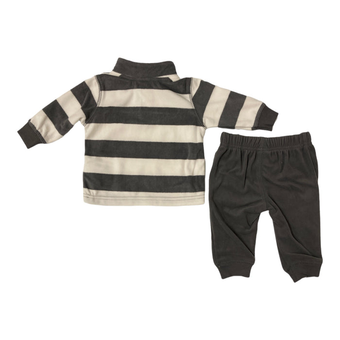 Carter's Boy's Soft Fleece Mock Neck Pullover & Jogger Set