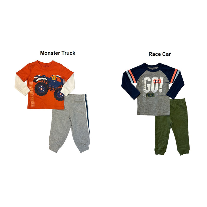 Carter's Baby & Toddler Boy's 2-Piece Long Sleeve Top & Jogger Pant Play Set