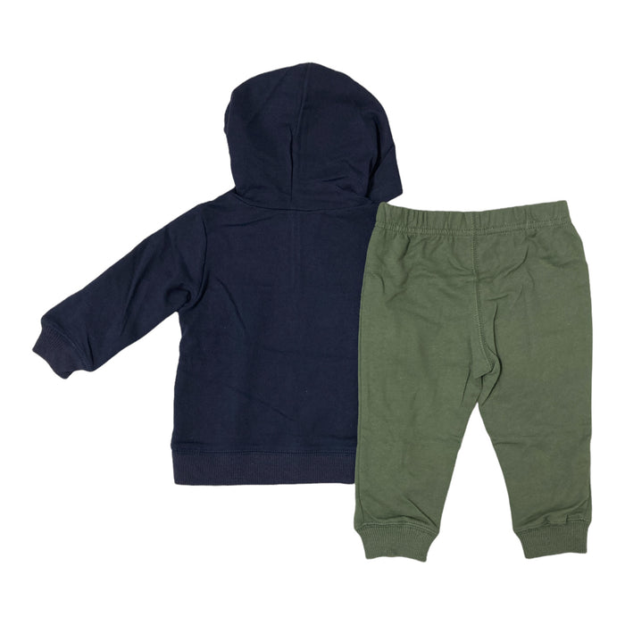 Carter's Boy's Fun & Cute Dinosaur Hoodie & Jogger Set