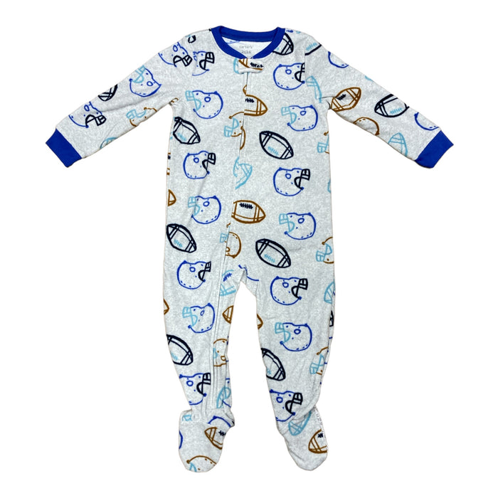 Carter's Baby & Toddler Boy's One-Piece Full-Zip Fleece Footed Pajama