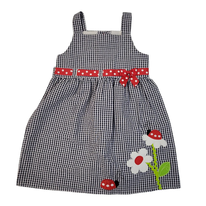 Emily Rose Girl's Cute Soft & Colorful Seersucker Sleeveless Spring Sun Dress