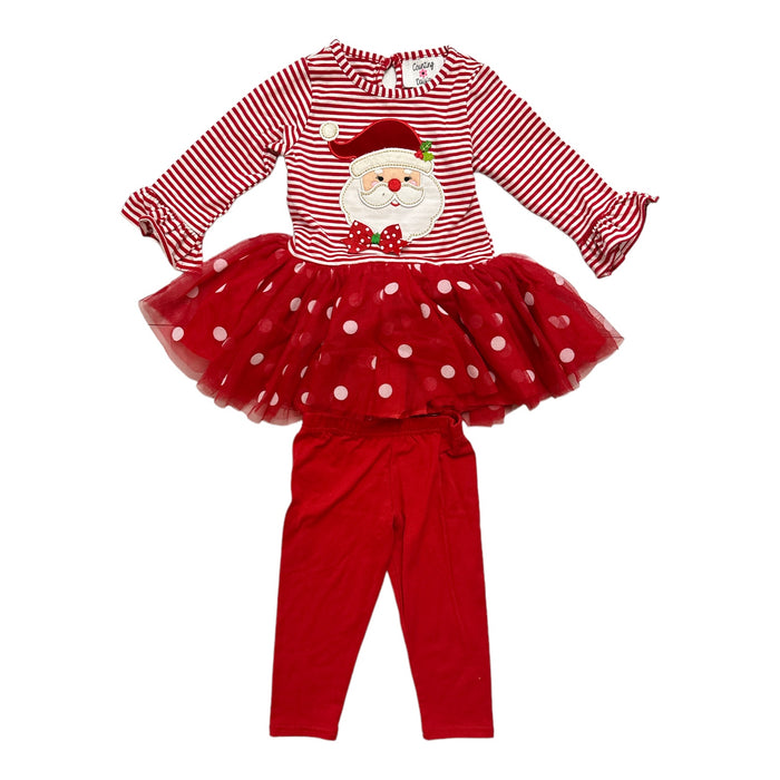 Counting Daisies 2 Piece Long Sleeve Tutu Dress & Legging Dress Set