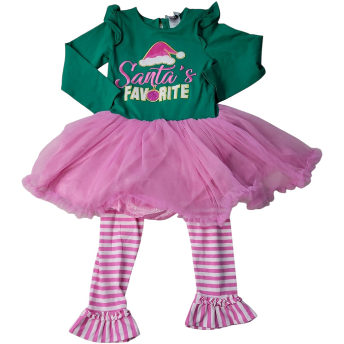 Counting Daisies Toddler & Girls Holiday Tutu Set