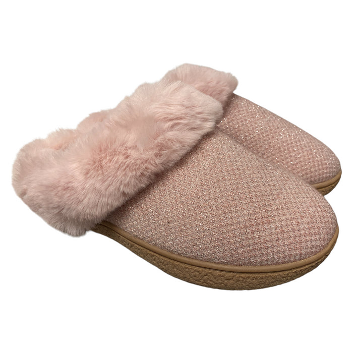 Isotoner Women’s Classic Comfort Memory Foam Hoodback Slippers