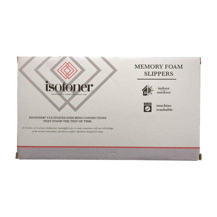 Isotoner Women's Memory Foam Classic Comfort Clog Slipper