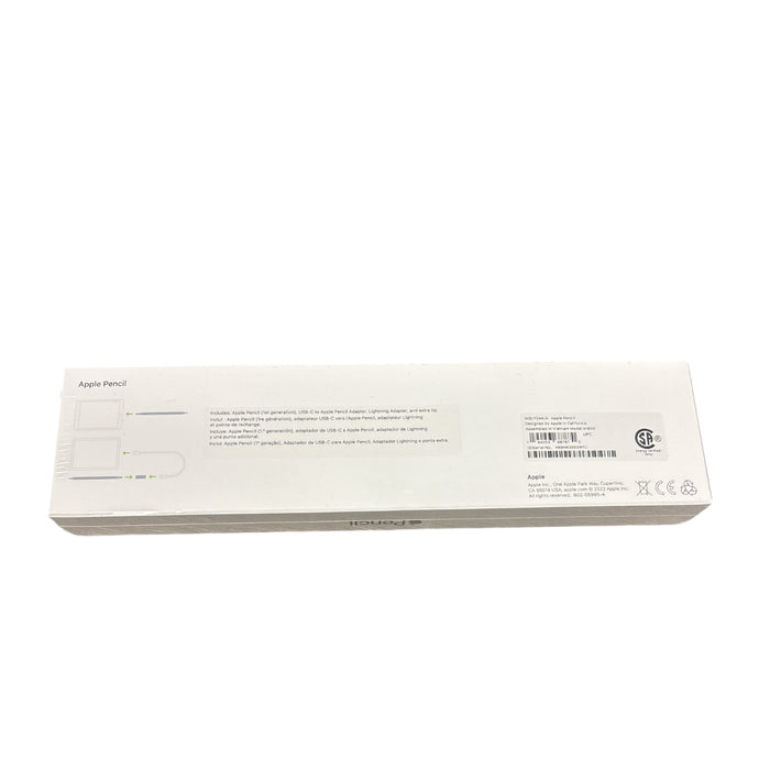 Apple Pencil (1st Generation) with USB-C to Pencil Adapter - White, MQLY3AM/A