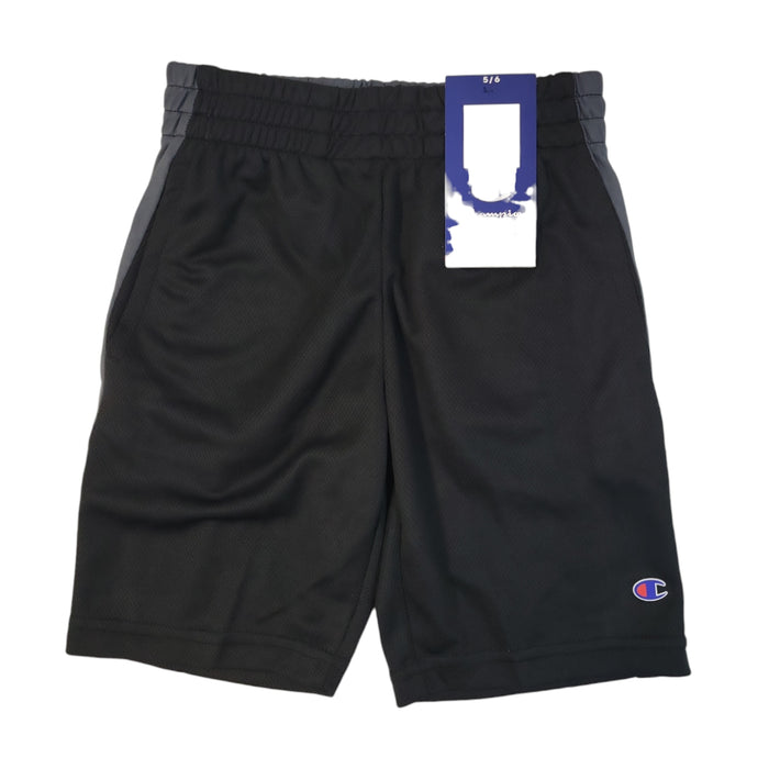 Champion Boys' Polyester Athletic Pull On Gym Shorts With Pockets