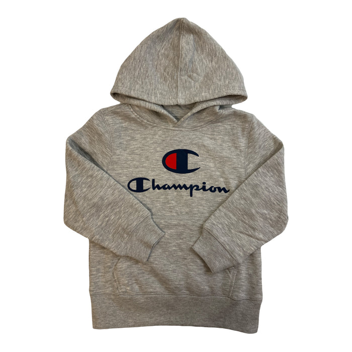 Champion Boy's Long Sleeve Graphic Fleece Pullover Hoodie