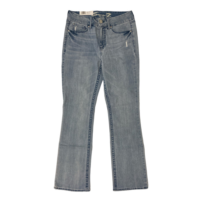 Seven7 Women's High Rise Tummyless Slim Boot Leg Jeans