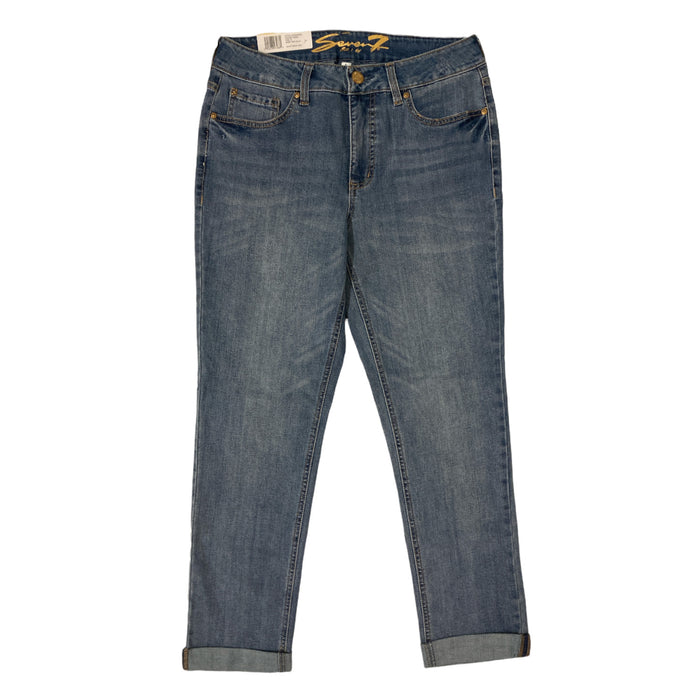 Seven7 Women's Weekend Slim Fit Straight Leg Jean