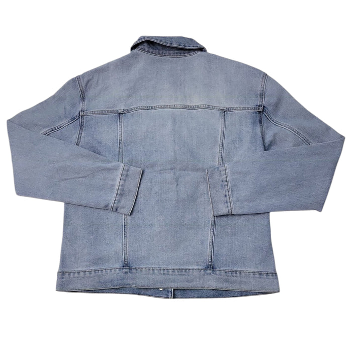 Seven7 Women's Denim Relaxed Fit Midweight Trucker Jacket