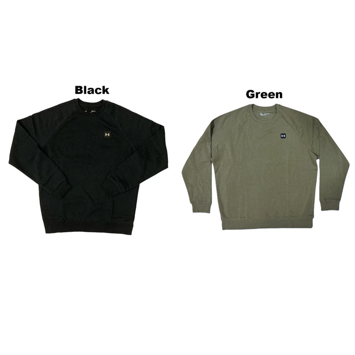 Under Armour Men's Cold Gear Rival Fleece Crew Neck Sweatshirt