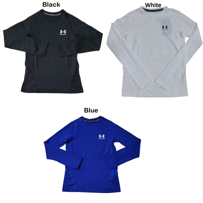 Under Armour Boy's HeatGear Armour Stretch Long Sleeve Shirt