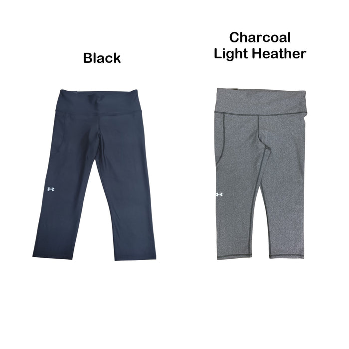 Under Armour Women's HeatGear Stretch High Waisted Pocketed Capri