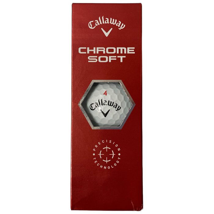 Callaway Chrome Soft Tour Performance Golf Balls, White, 3pk