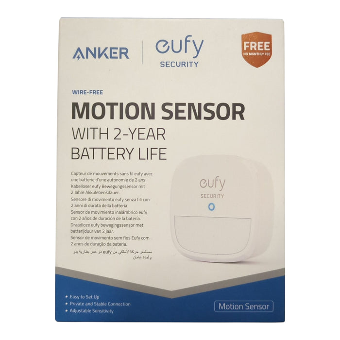 eufy Battery-Powered Smart Motion Sensor, T8910021