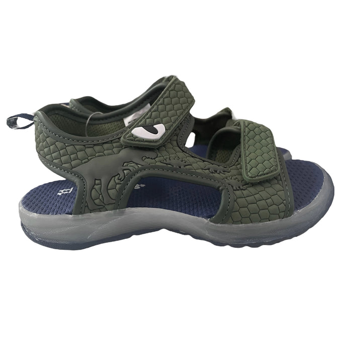 Carter's Boy's Hook & Loop Fun Light Up Sandals