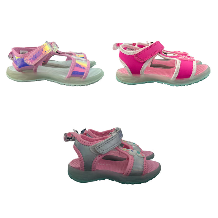 Carter's Toddler Girl's Hook & Loop Strap Light Up Sandals