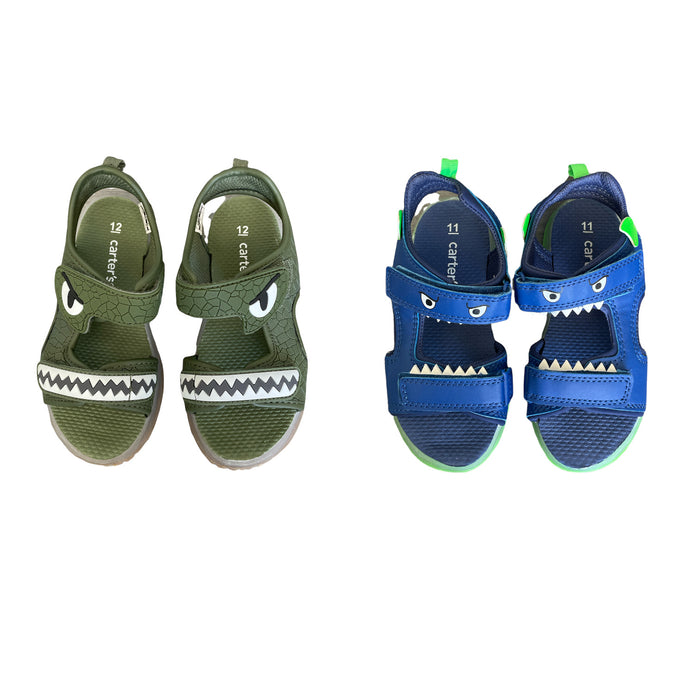 Carter's Toddler Boy's Hook & Loop Fun Light Up Summer Sandals