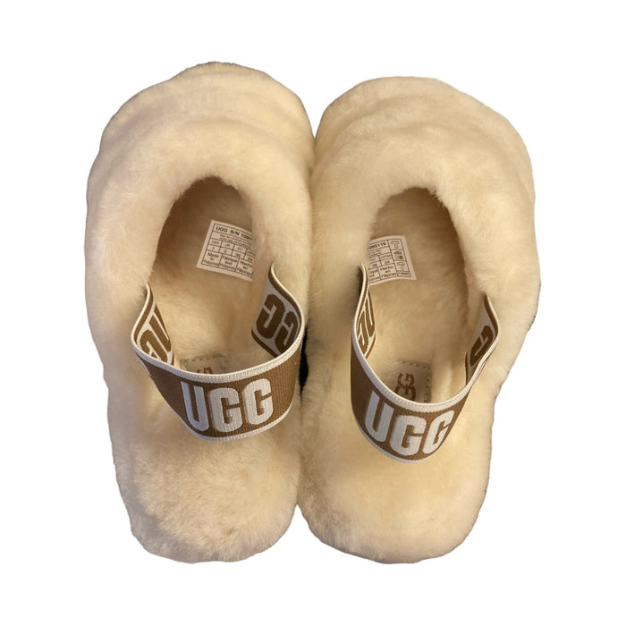 UGG Women's Fluff Yeah Slides Sheepskin Insole & Upper Slippers, 1095119