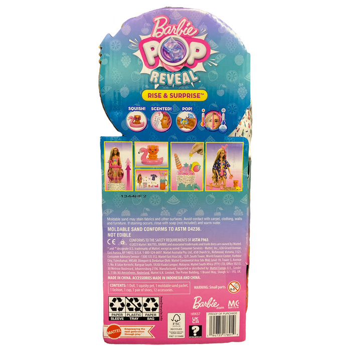 Barbie Pop Reveal Rise & Surprise Gift Set, Drink Cup, Barbie Doll, & More