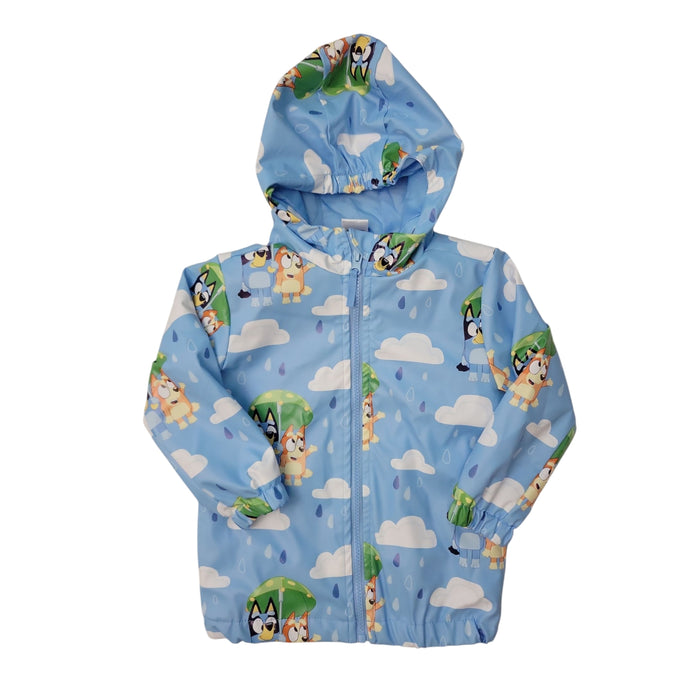 Character Kids Durable Water Resistant Hooded Rain Jacket