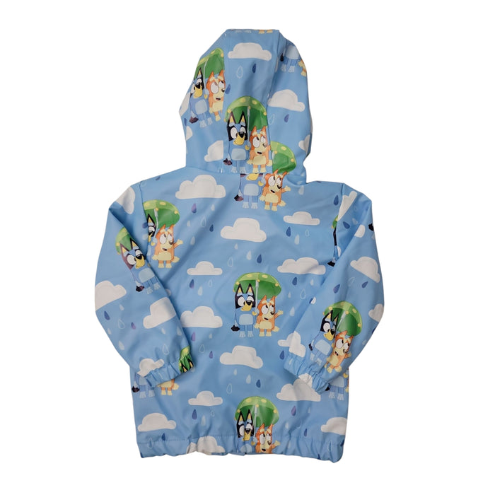 Character Kids Durable Water Resistant Hooded Rain Jacket