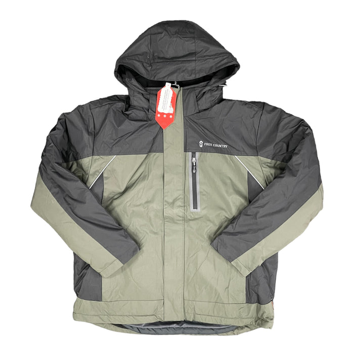 Free Country Men's Detachable Hood 3-In-1 Systems Jacket