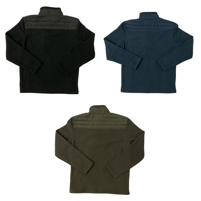 Free Country Men's Soft Full Zip Grid Fleece Jacket