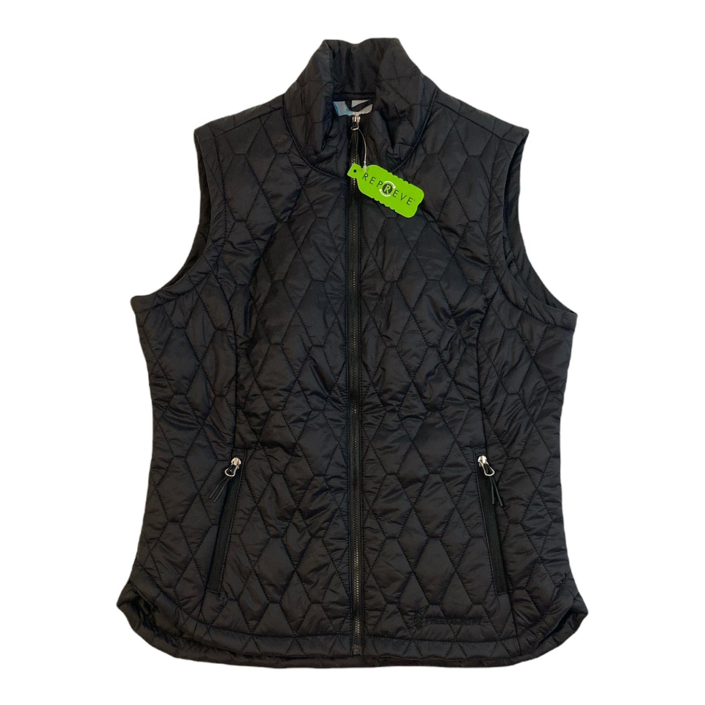 Free Country Women's Zip Up Diamond Quilted Wind Water Resistant Vest