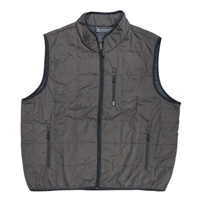 Free Country Men's Wind-Resistant Relaxed Fit Quilted Vest