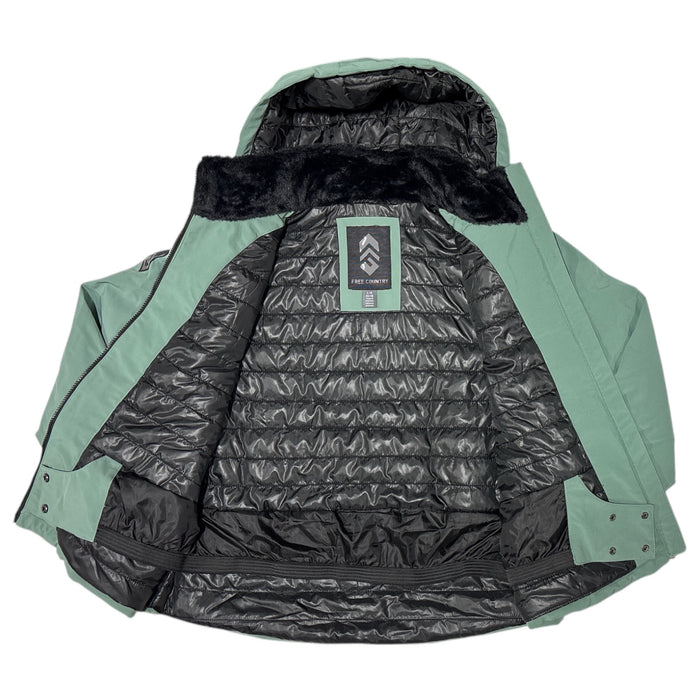 Free Country Women's 3-Layer Wind & Water Resistant Snow Jacket