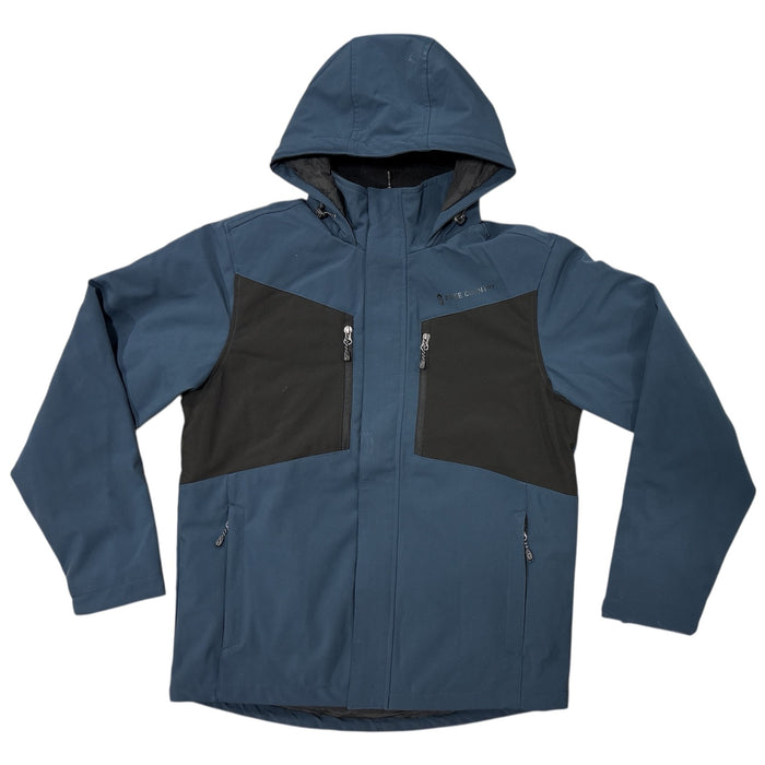 Free Country Men's 3 Bonded Layer Softshell Snow Jacket, 521-MOF2248S