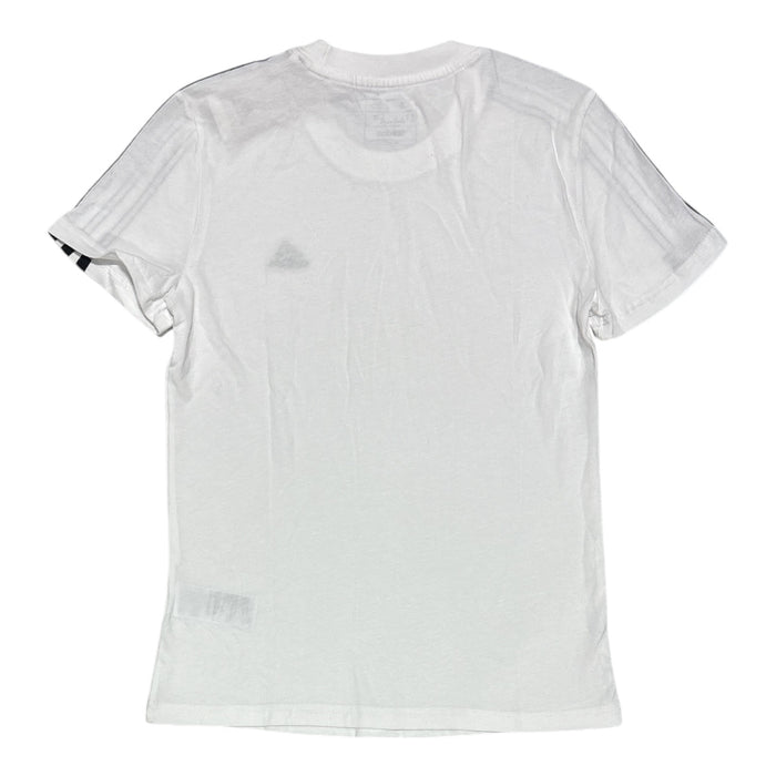 Adidas Women's 100% Cotton Essentials Slim 3-Stripes T-Shirt