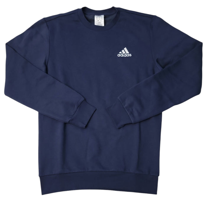 Adidas Men's Ribbed Hem & Cuffs Essentials Fleece Sweatshirt