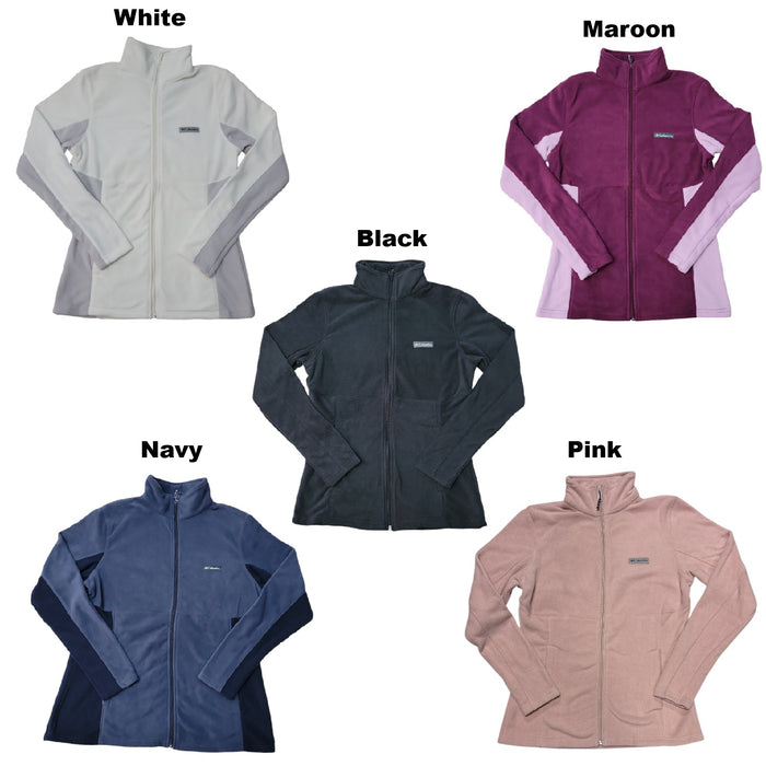 Columbia Women's Versatile Fit Basin Trail Full Zip Microfleece Jacket